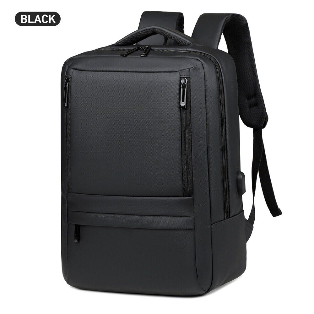 Women Men Backpack anti Theft Laptop Rucksack Business School Bag USB Charging