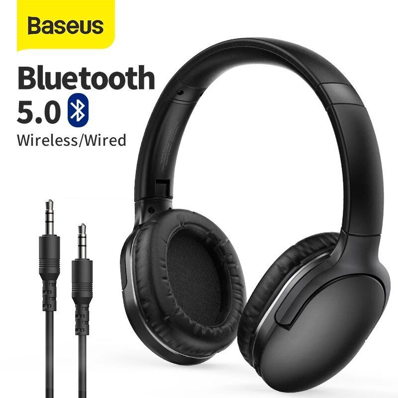 Wireless Bluetooth 5.3 Headphones Foldable Wireless Over-Ear Earphones