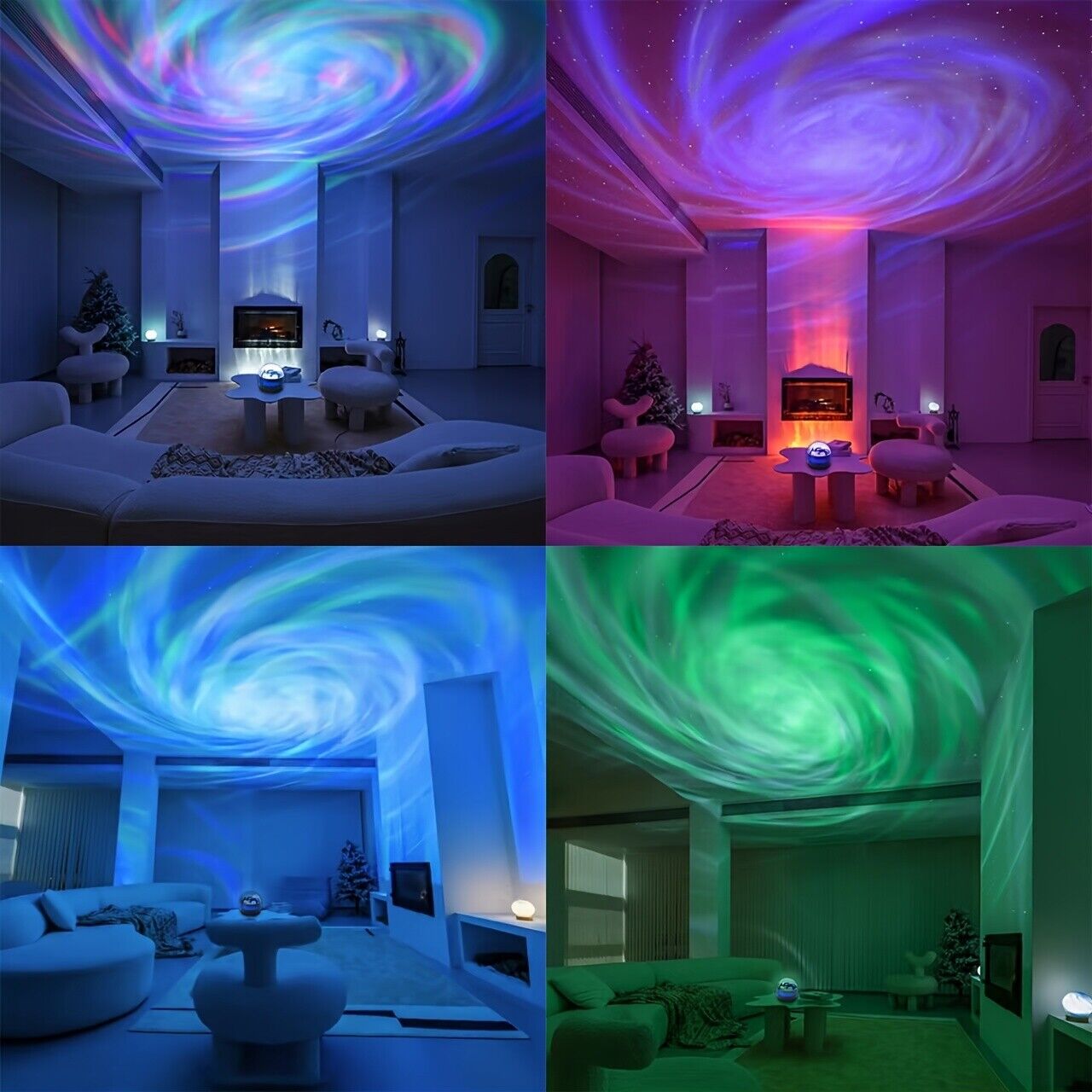 Astronaut LED Starry Galaxy Projector Night Light Lamp Nebula Moon Star