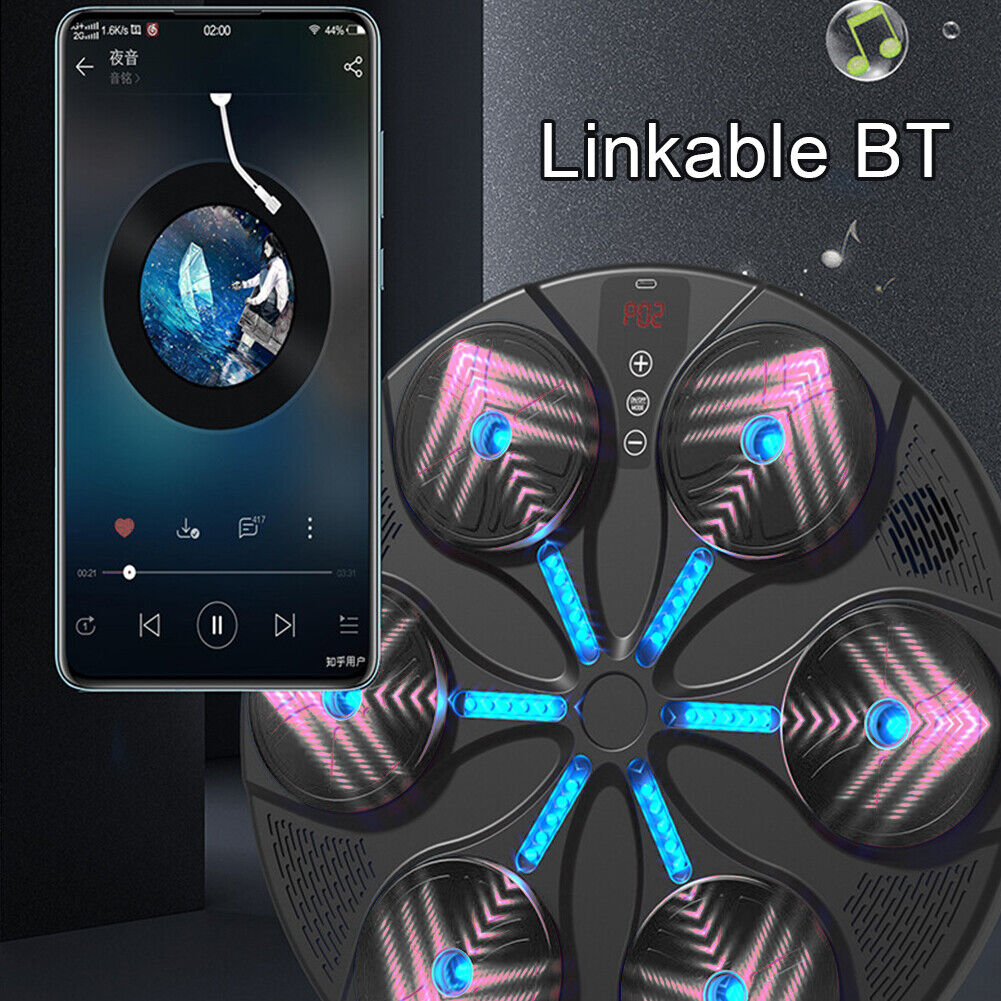 Smart Punching Boxing Bluetooth Electronic Music Machine Home Training for Gift