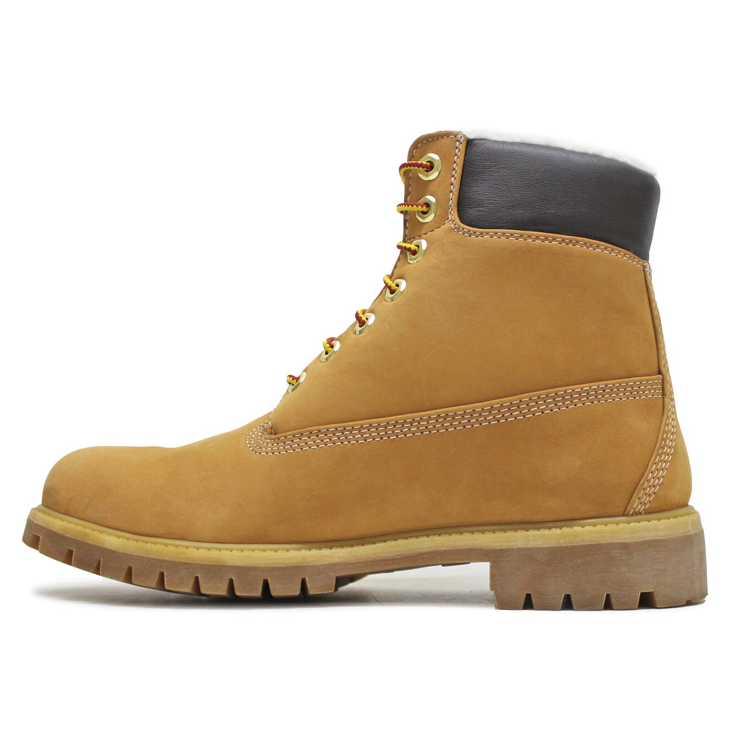 Timberland Mens Boots Premium 6 Inch Warmlined Casual Lace-Up Ankle Nubuck
