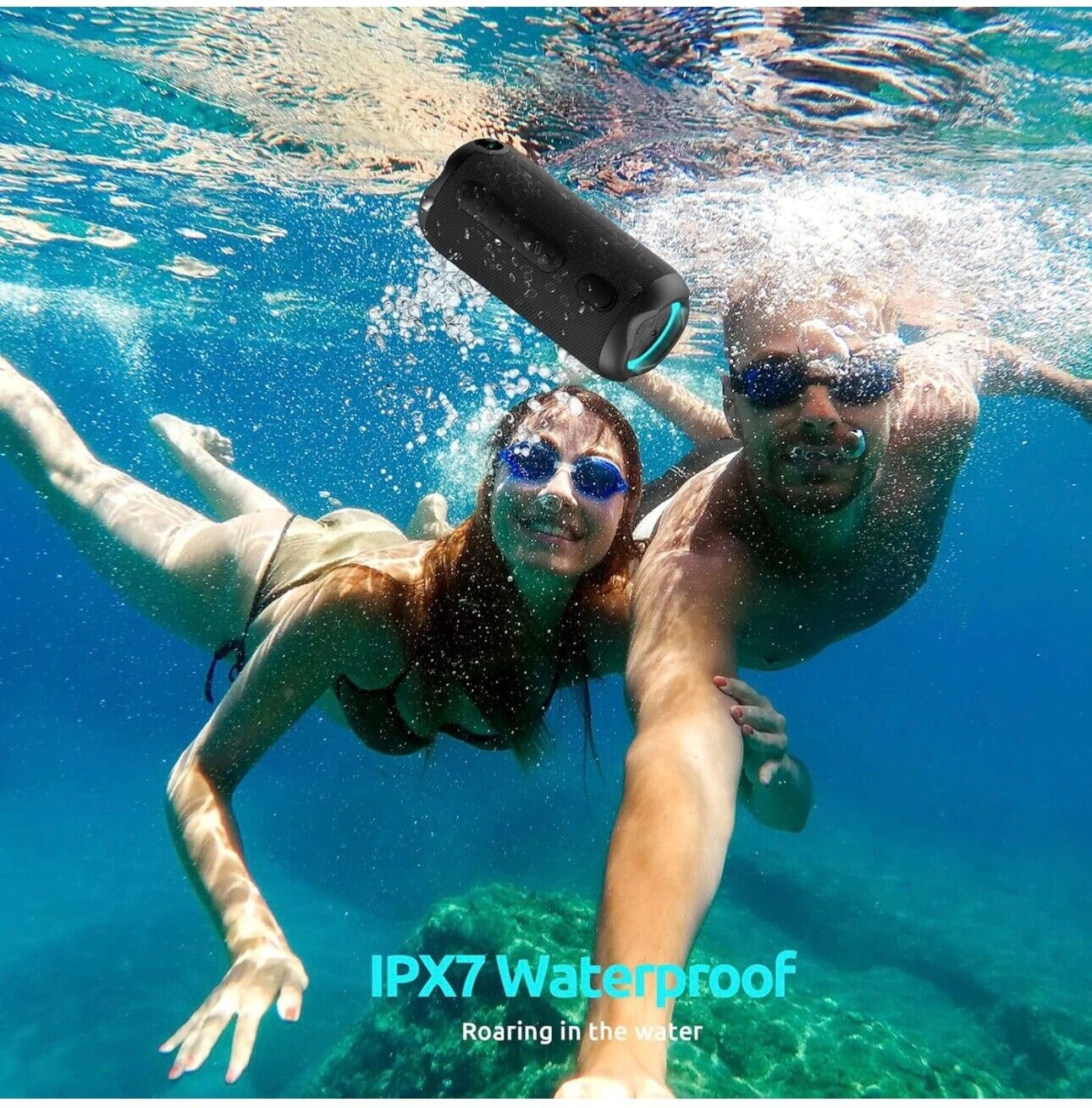 Portable Bluetooth Speaker - LY-S300Pro – 30W Wireless Stereo Sound with RGB Light