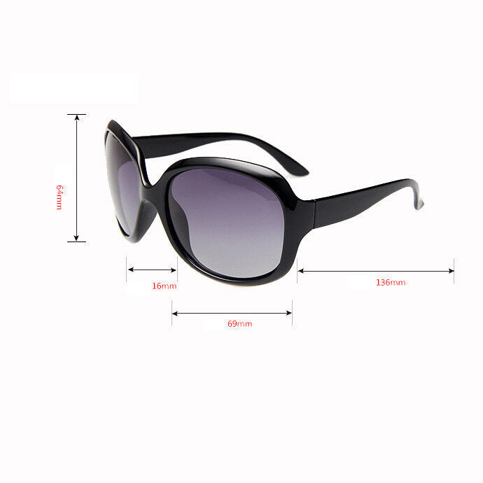 Large Oversized Ladies Women Sunglasses Desinger Big Frame Retro Vintage Fashion