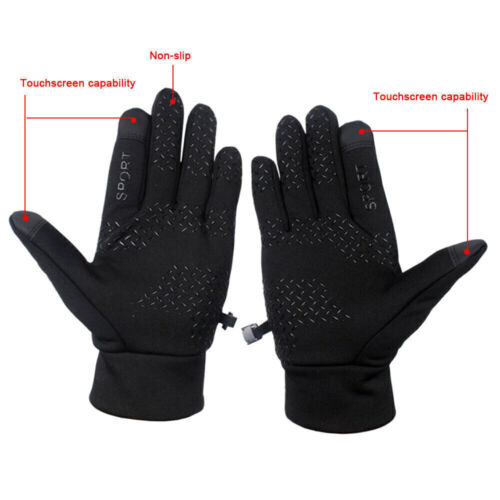 Winter Gloves Unisex Waterproof Screentouchable Thermal Windproof Warm Gloves