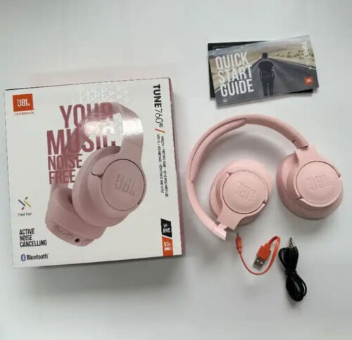 JBL Tune 760 NC Wireless Active Noise Cancelling Over-Ear Headphones 4 Colours