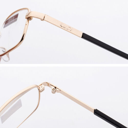 Metal Reading Glasses Highly Presbyopic Lenses Men'S / Ladies +4 - 6 Mag glass (Recommended)