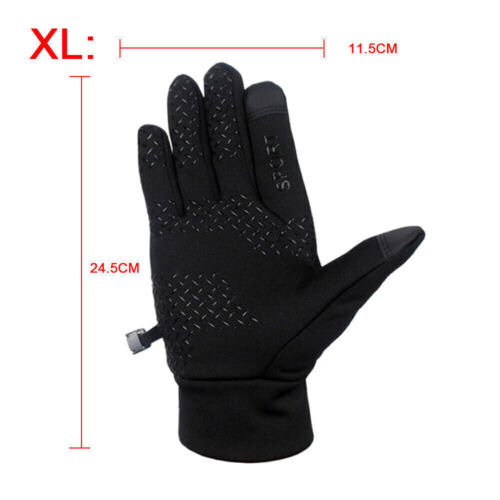 Winter Gloves Unisex Waterproof Screentouchable Thermal Windproof Warm Gloves