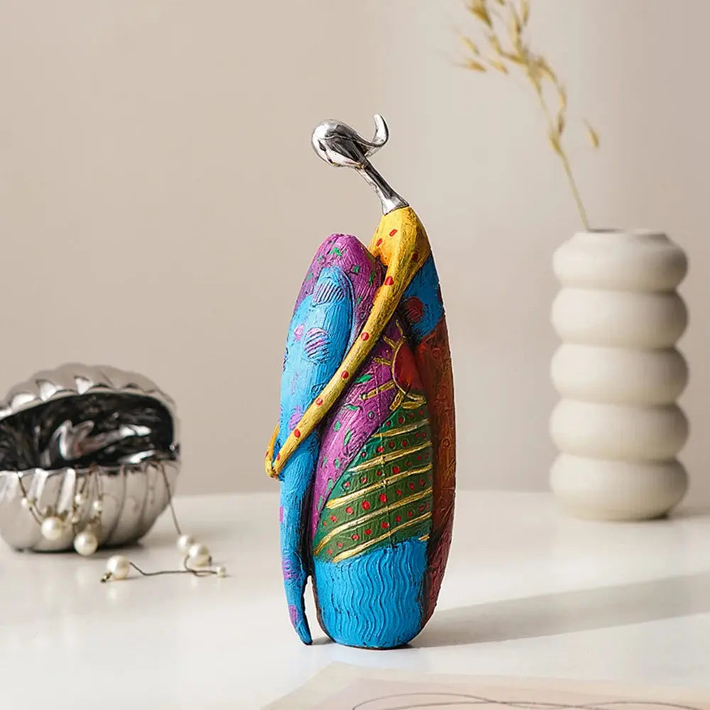 Nordic Style Creative Abstract Home Decoration Figure Sculpture Living Room Modern Art Figurine Desk Decoration - Gifts