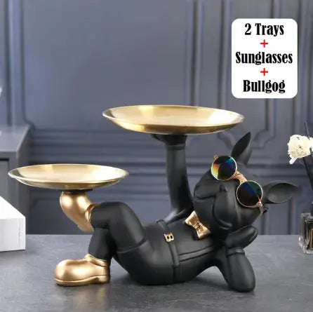 Enhancing Your Home's Aesthetic: Unique Bulldog Animal Figurines for Stylish Room Decor and Interior Accents