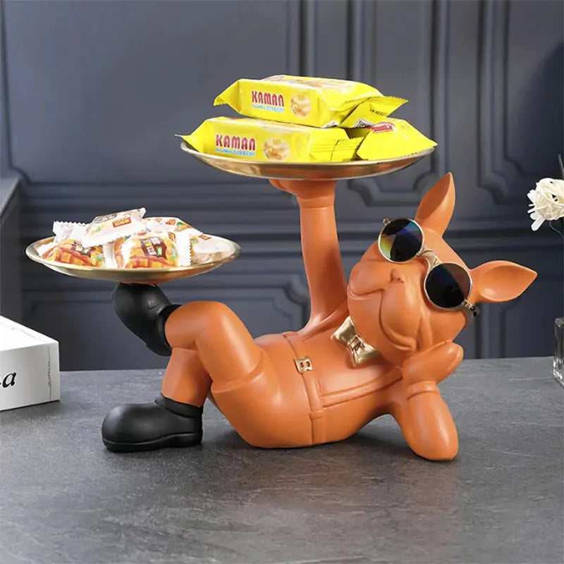 Enhancing Your Home's Aesthetic: Unique Bulldog Animal Figurines for Stylish Room Decor and Interior Accents