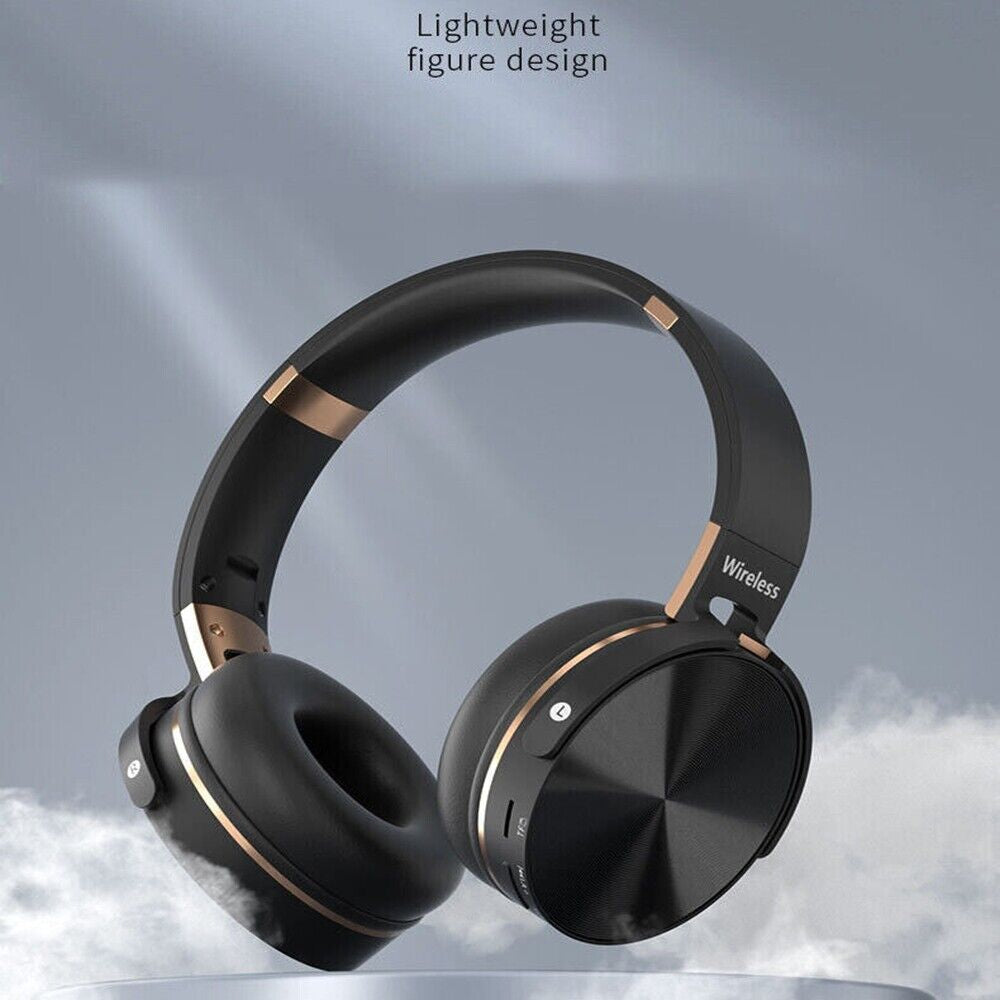 Wireless Bluetooth Headphones with Noise Cancelling Over-Ear Stereo Earphones