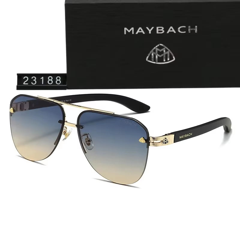 New Maybach Men's Polarized Sunglasses | Driving & Leisure Eyewear | Stylish & UV Protection