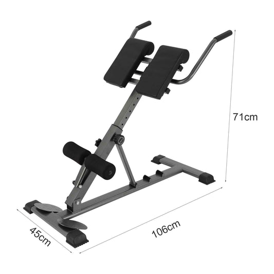 Fitness Workout Sport Roman Chair Hyperextension Extension Back Bench Foldable - Requires DIY - Domestic Delivery Only