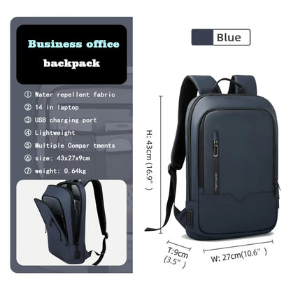 Heroic Knight Men Business Backpack Multifunction Slim Laptop Bags for Women Outdoors Waterproof Pack Aesthetic Backpack Design