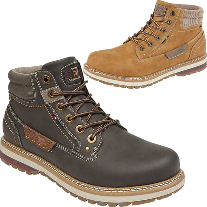 Mens Walking Hiking Casual Lace up Ankle Boots Outdoor Trail Trainers Shoes Size