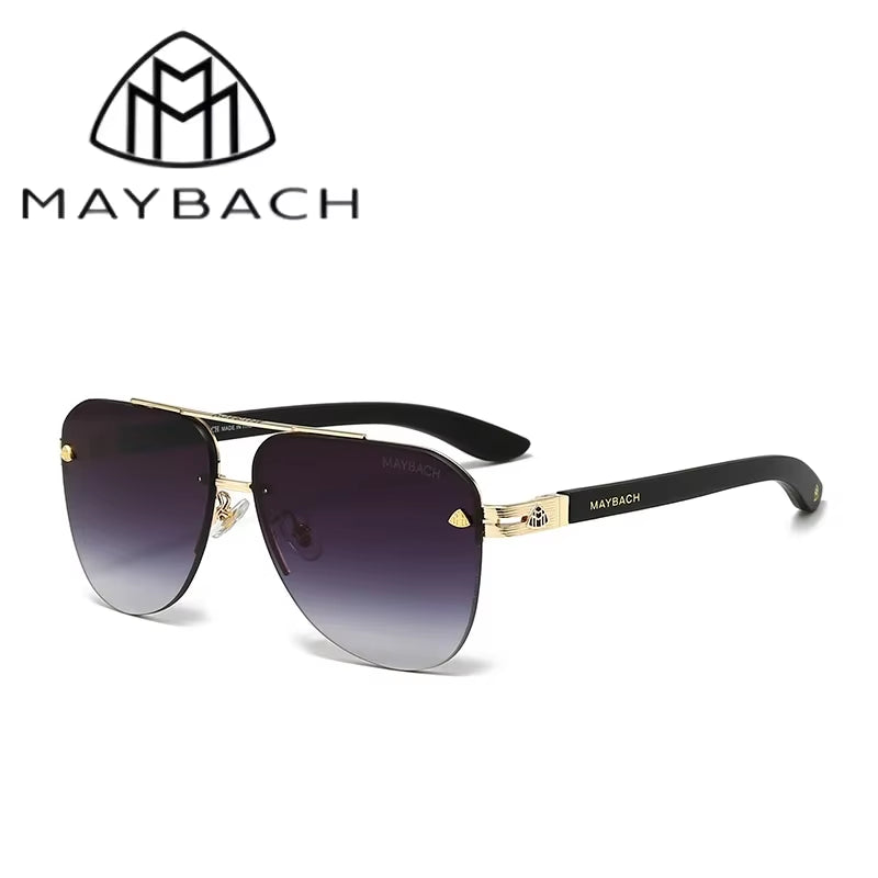 New Maybach Men's Polarized Sunglasses | Driving & Leisure Eyewear | Stylish & UV Protection