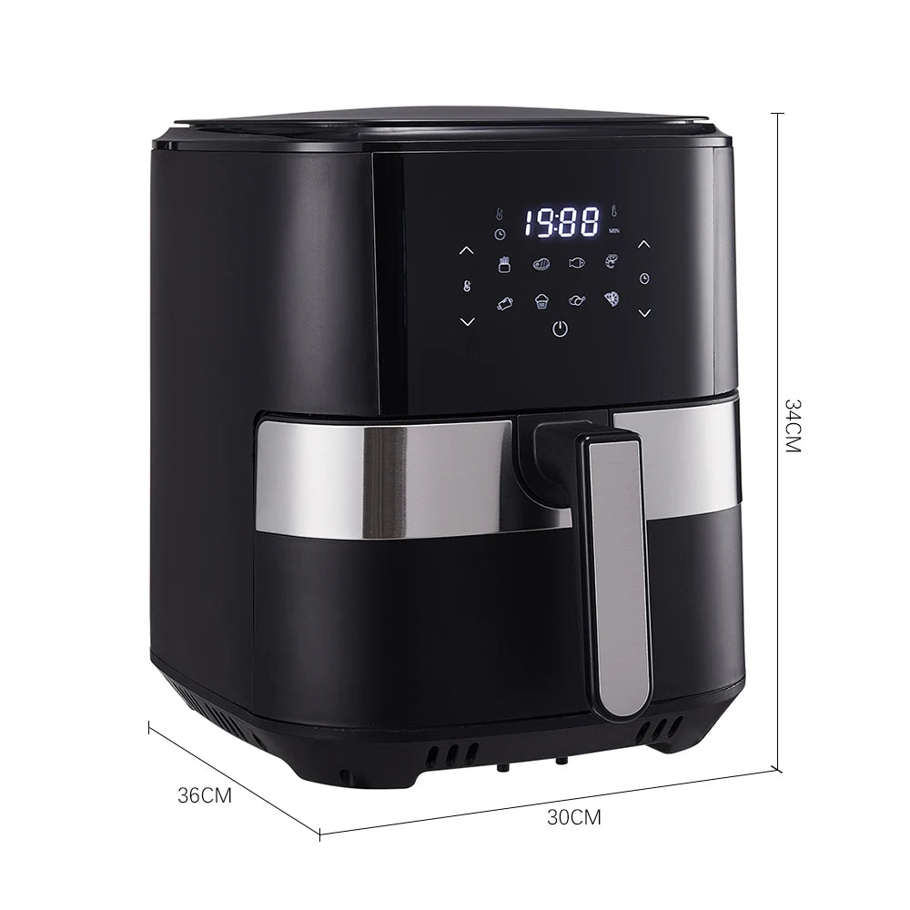 8L Touch Control Air Fryer with Display