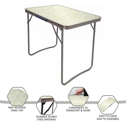 Portable Folding Table – Ideal for Camping, Garden Parties, BBQs & Picnics