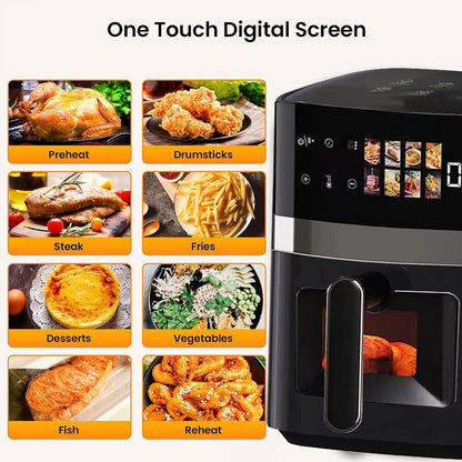 8L Digital Air Fryer – Your Kitchen's Ultimate Health Companion 2500W