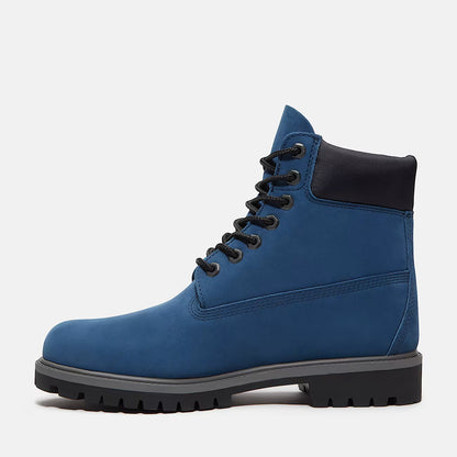 Timberland Men'S Heritage 6-Inch Lace up Waterproof Boot Blue