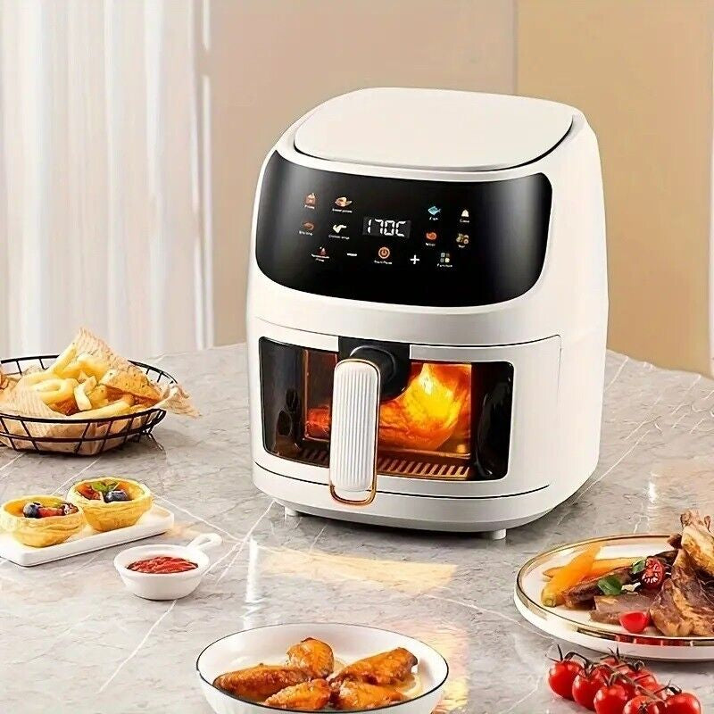 DBL MAX Digital Touch Screen Air Fryer 5 Litre White