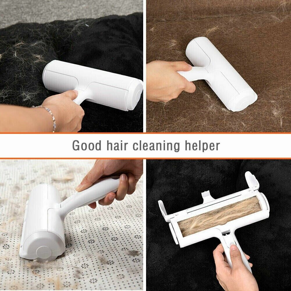 Pet Hair Remover Sofa Clothes Lint Cleaning Brush Reusable Dog Cat Fur Roller