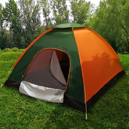 3-4 Man Person Automatic Pop up Tent Camping Outdoor Family Hiking Instant Tent - DynamicDrop Hub