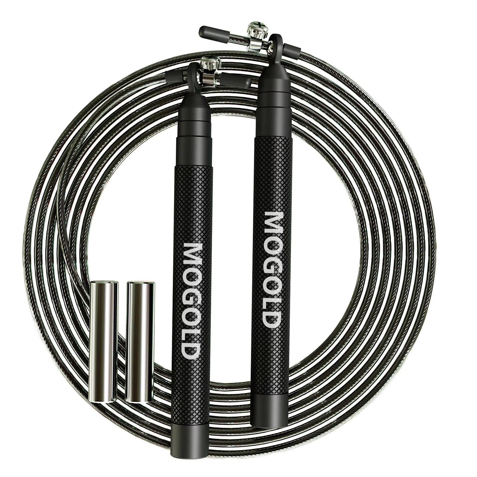 Crossfit Weighted Jump Rope – Speed Skipping Rope for Home Workouts