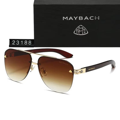 New Maybach Men's Polarized Sunglasses | Driving & Leisure Eyewear | Stylish & UV Protection