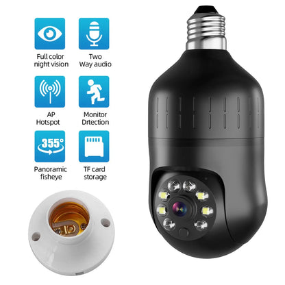 360° Wifi Camera Light Bulb Security Home Camera Wireless CCTV - DynamicDrop Hub