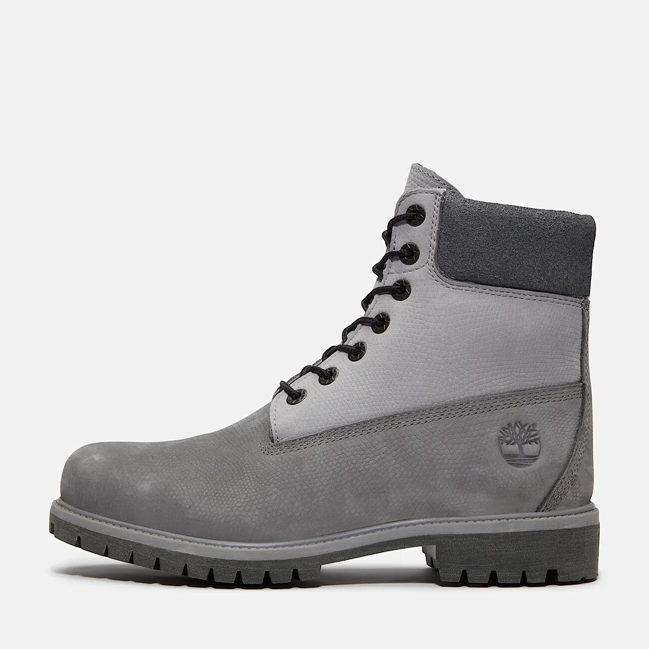 Timberland Men'S Premium 6-Inch Lace up Waterproof Iconic Boot Grey