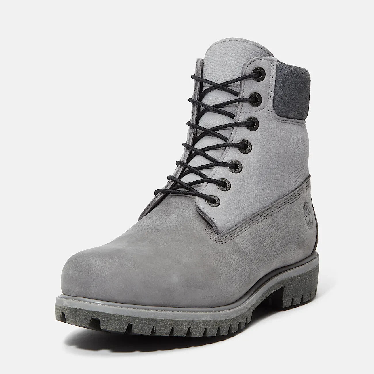 Timberland Men'S Premium 6-Inch Lace up Waterproof Iconic Boot Grey