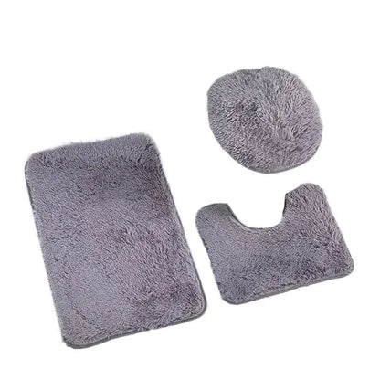 3Pc Bathroom Set Rug Mat - DynamicDrop Hub