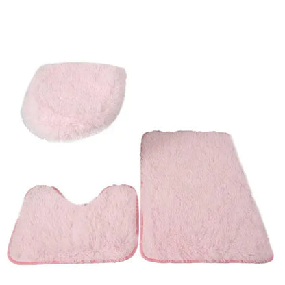 3Pc Bathroom Set Rug Mat - DynamicDrop Hub