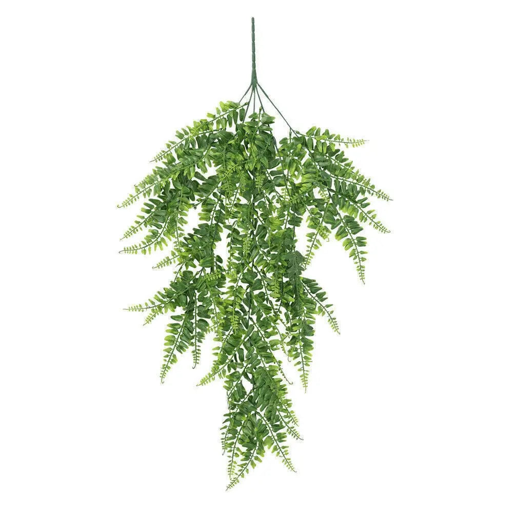 4 Artificial Hanging Plants Fake Fern Trailing Foliage Plastic Flower Leaf Decor - DynamicDrop Hub