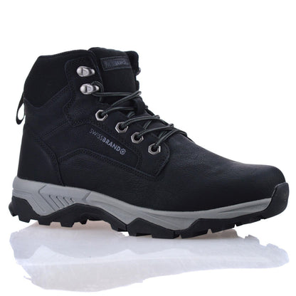Mens Walking Hiking Memory Foam Lace up Casual Ankle Boots Trainers Shoes Size