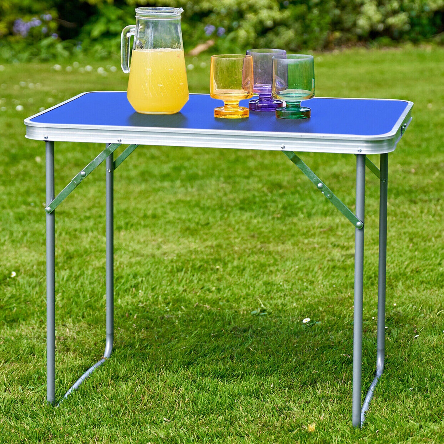 Portable Folding Table – Ideal for Camping, Garden Parties, BBQs & Picnics