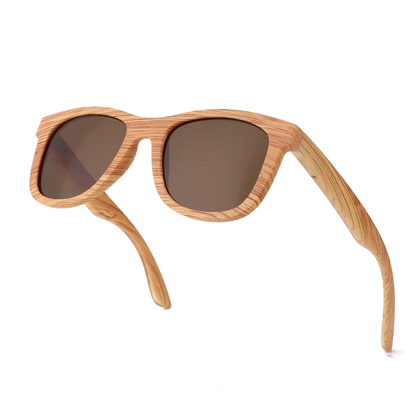 Plastics Wood Bamboo Sunglasses Men Women Classic Fashion UV400 Vintage Driving Sun Glasses Black Fishing Eyewear