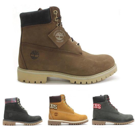 Timberland Mens Boots 6 Inch Premium WP Casual Lace up Ankle Nubuck