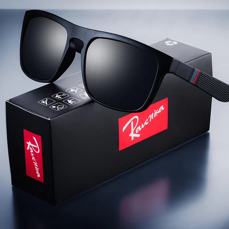 Square Vintage Polarized Sunglasses Men Women Retro Driving Fishing Sun Glasses UV400 Eyewear