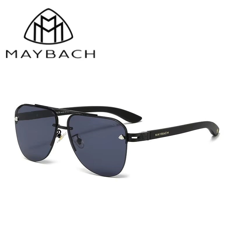 New Maybach Men's Polarized Sunglasses | Driving & Leisure Eyewear | Stylish & UV Protection