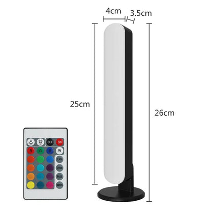 LED Night Light Bars RGB with Remote Control for Gaming TV Bedroom Decoration Desktop Lamp