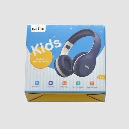 Kids Wireless Bluetooth Headphones | 85/94dB Volume Limit, Hi-Fi Stereo Sound, 40-Hour Playtime, Foldable Design for School & Travel