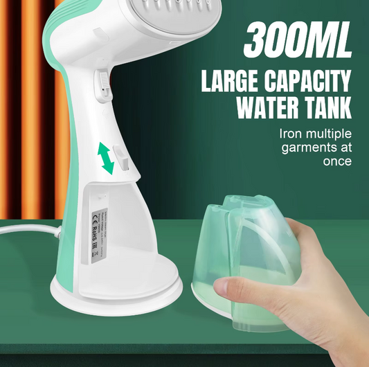 Tired of Wrinkled Clothes on the Go? Meet Your New Travel Companion: The Portable 280ml Handheld Garment Steamer!