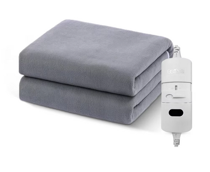 Premium Electric Heating Blanket 220V with Automatic Thermostat – Thick Plush Body Warmer for Cozy Winter Nights (Available in Single, Double, and Dual-Control Sizes)