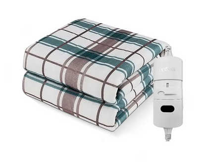 Premium Electric Heating Blanket 220V with Automatic Thermostat – Thick Plush Body Warmer for Cozy Winter Nights (Available in Single, Double, and Dual-Control Sizes)