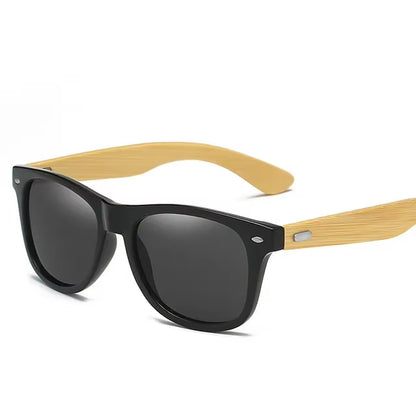 Wood Men's Ultraviolet Sunglasses Classic Male Driving Riding UV400 Sports Sun Glasses Eyewear Wooden Bamboo Eyeglasses