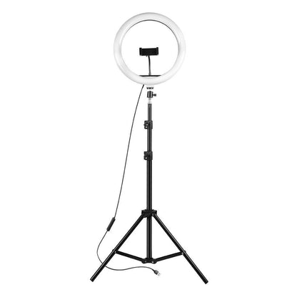 12" LED Ring Light with Stand for Youtube Tiktok Makeup Video Live Phone Selfie