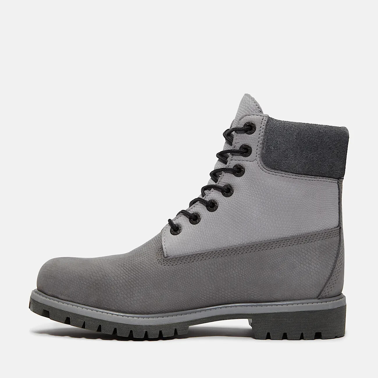 Timberland Men'S Premium 6-Inch Lace up Waterproof Iconic Boot Grey