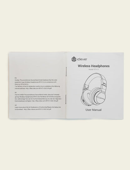 Bluetooth Kids Headphones BTH12 | LED Lights, 74/85dB Volume Limit, 85H Playtime, Bluetooth 5.2, Built-In Mic